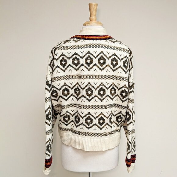 J. CREW Diamond Fair Island Cardigan - Picture 5 of 8